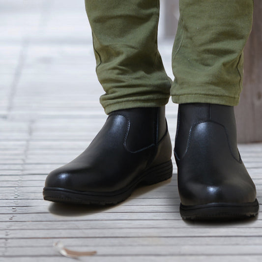 本革防水ブーツ